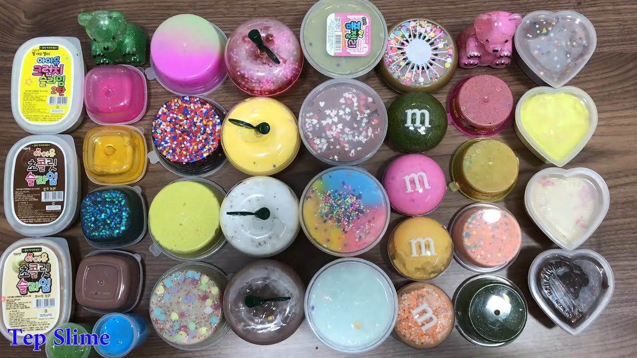 MIXING ALL MY SLIME !! SLIME SMOOTHIE - SATISFYING VIDEOS ! #3
