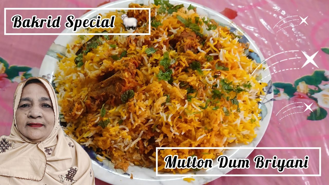 Bakrid Special 🐑 | Mutton Dum Briyani | Eid Special Recipe | FN Cooking Channel