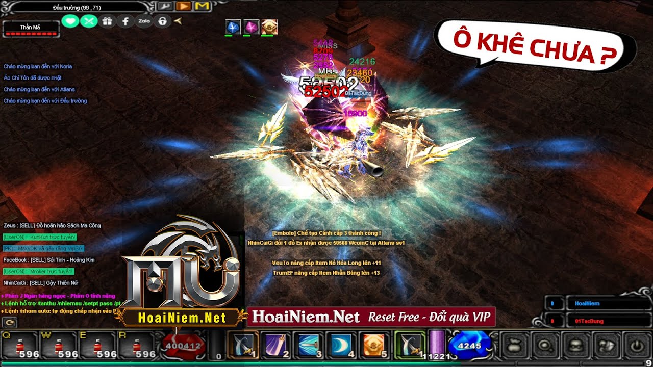 HoaiNiem.Net - Vác DK full +15 đi gạ Kèo khắp Sever - Lê Minh Hài