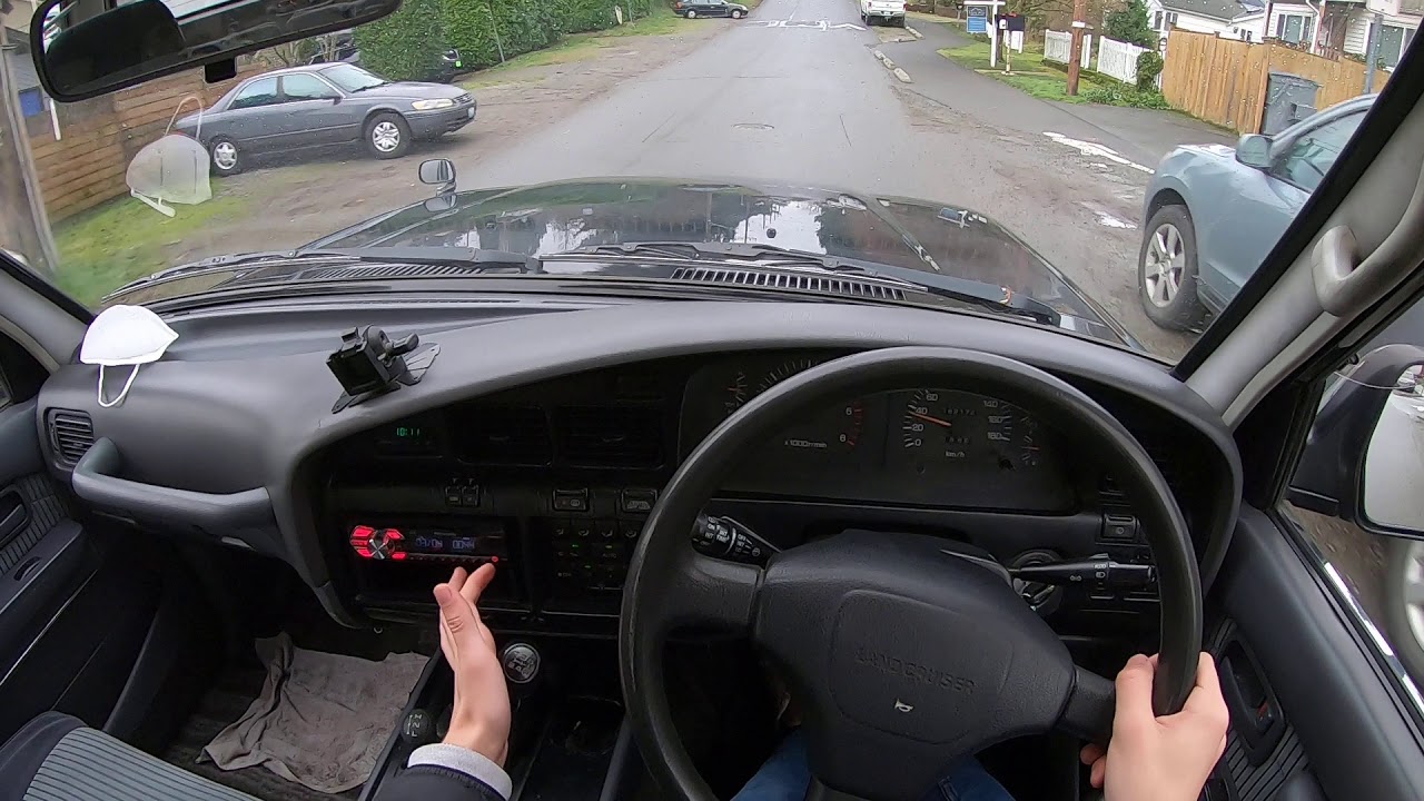 Тест-драйв Toyota Land Cruiser HDJ81 Turbo Diesel MT5 1993 года (на английском языке)