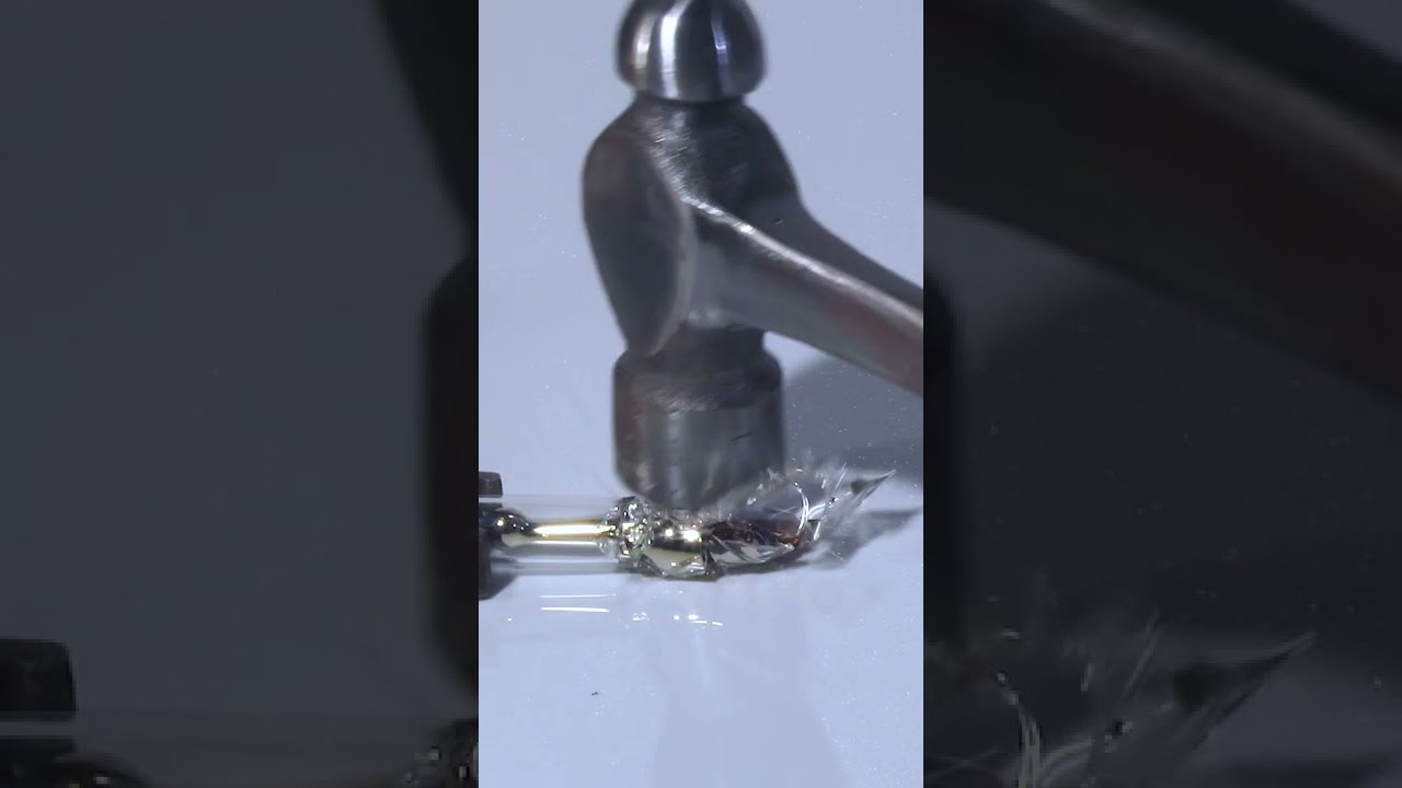 I broke an cesium ampoule!