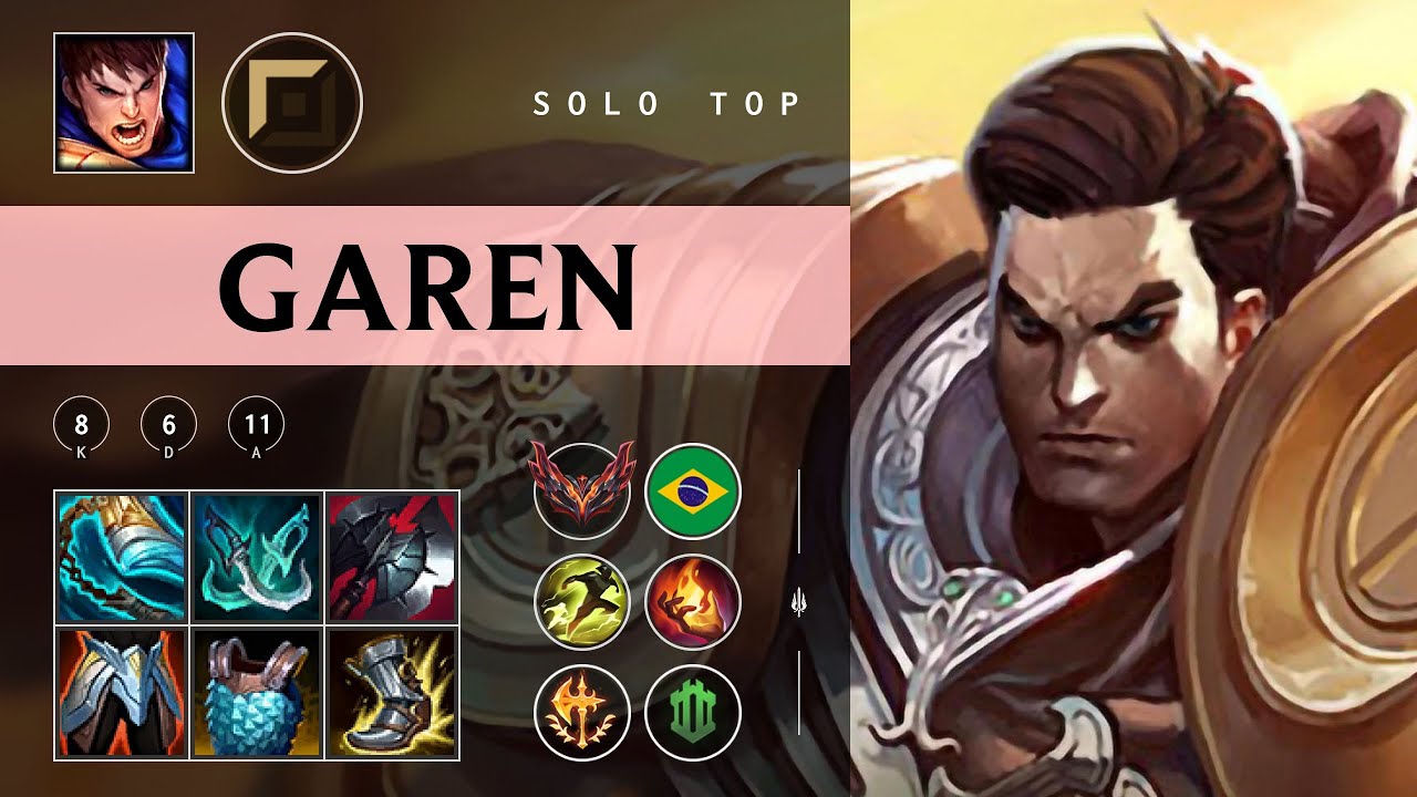Garen Top vs Zaahen - BR Grandmaster Patch 25.23