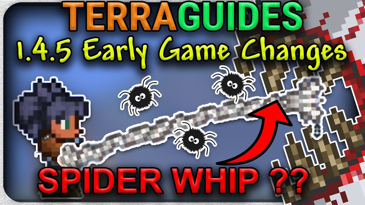 Terraria 1.4.5 Early Game Changes | New Items, Crafting | TerraGuides Corrections