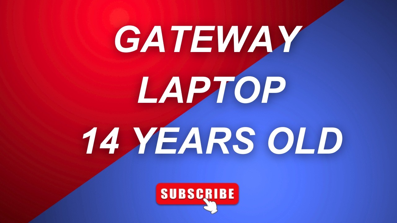 Gateway company laptop 