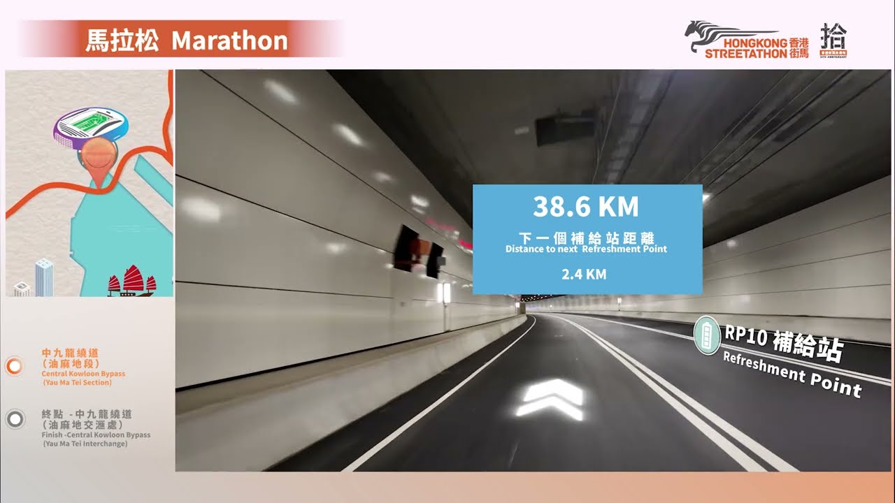 嘉里香港街馬 2025 馬拉松路線預覽  KERRY HONG KONG STREETATHON 2025 Marathon Route Preview