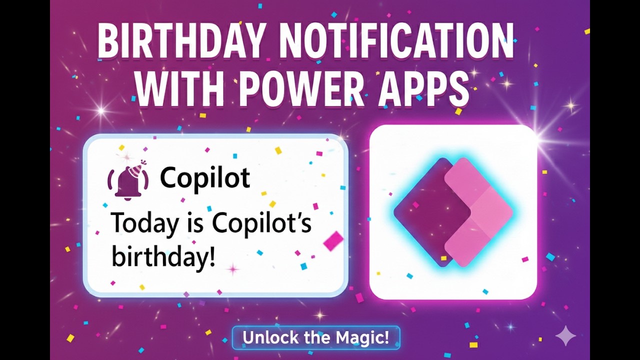 Notificaciones de Cumpleaños paso a paso