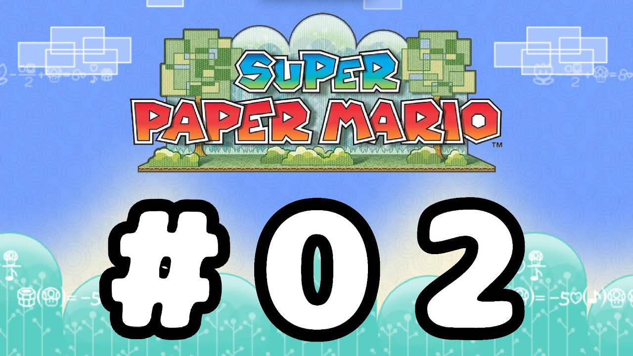 Reden über Paper Mario und K(r)ampfsysteme | Part #02 von Let's Play Super Paper Mario (German)