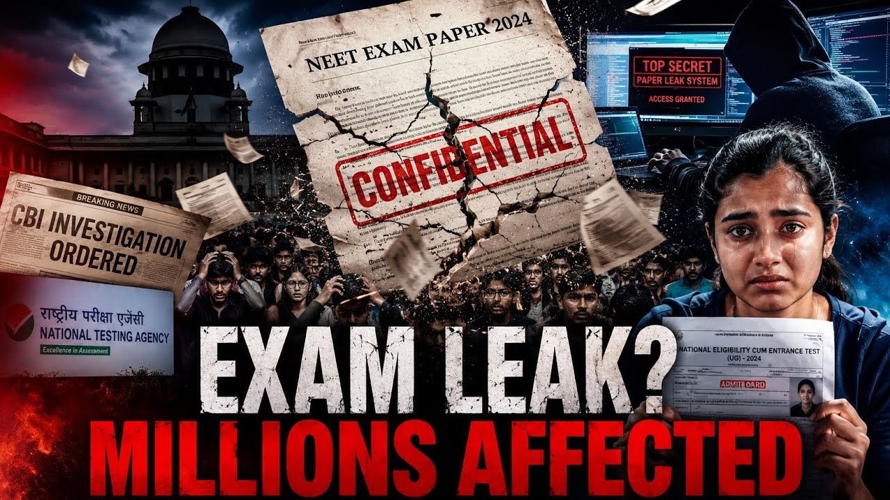 India's Biggest Exam Scandal? The NEET Paper Leak That Shocked Millions | The Exam Leak That Broke 