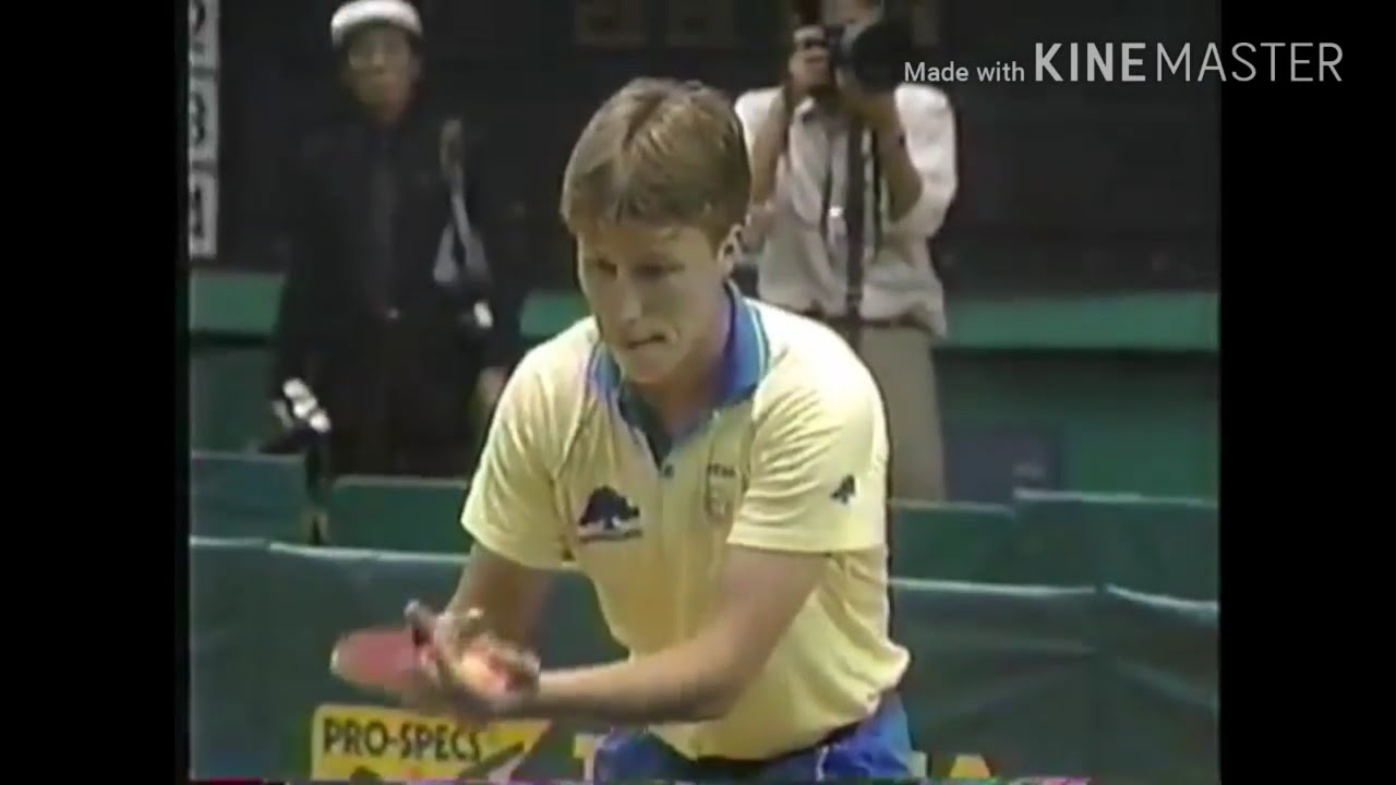 Table Tennis 1989 Yoo Nam Kyu vs Jan Ove Waldner (highlights)