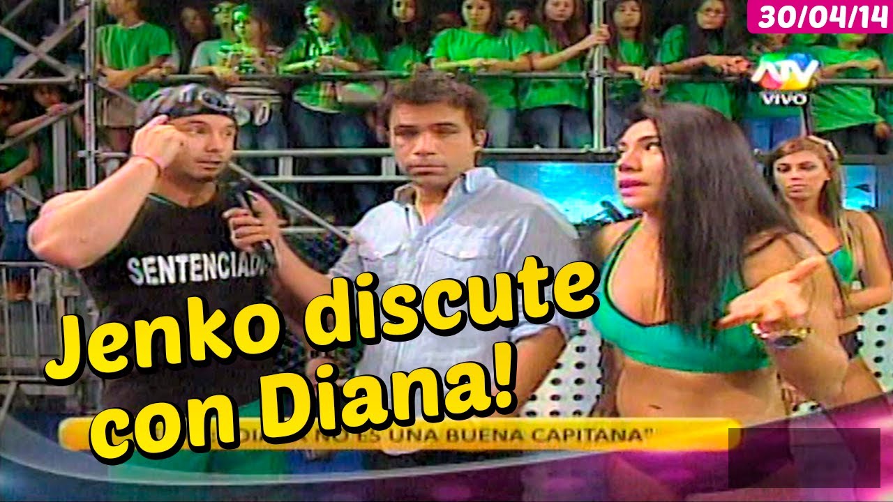 COMBATE: Jenko culpa Diana de la eliminacion de Israel 30/04/14