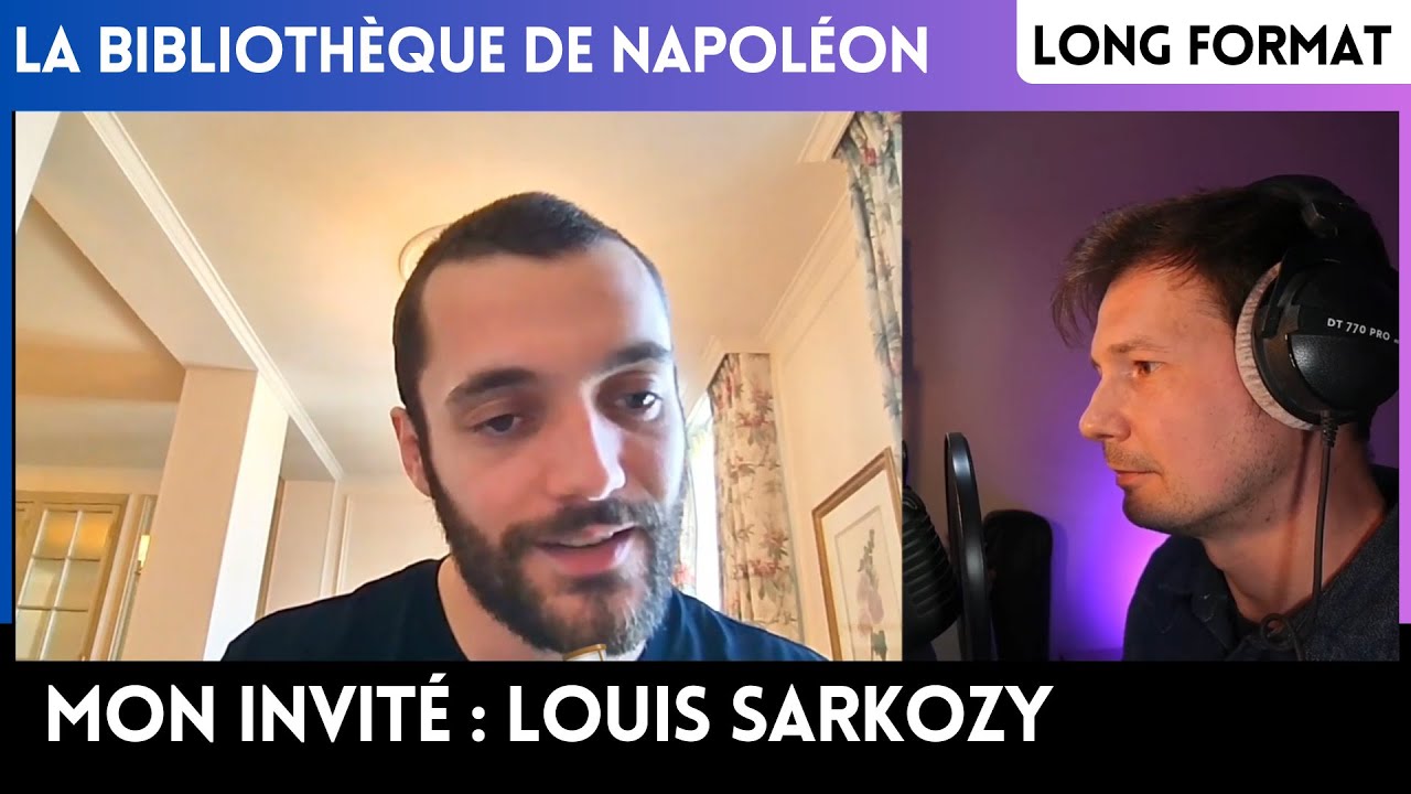 Dans la bibliothèque de Napoléon avec Louis Sarkozy