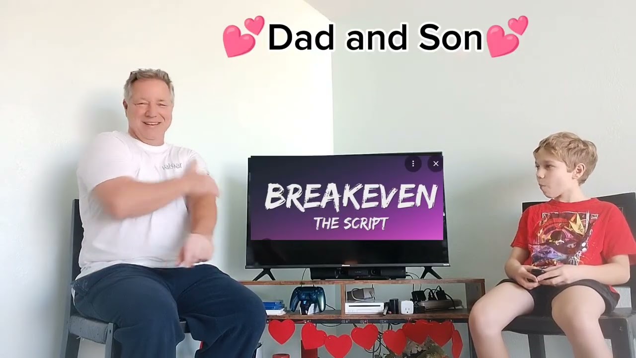 The Script, Break Even on Oldschoolnewschoolmusicreactions with Dad and Son
