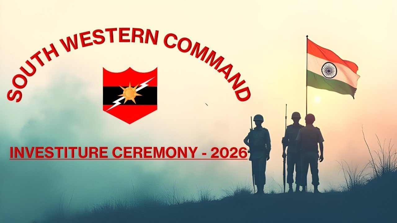 South Western Command Investiture Ceremony 2026 - Live