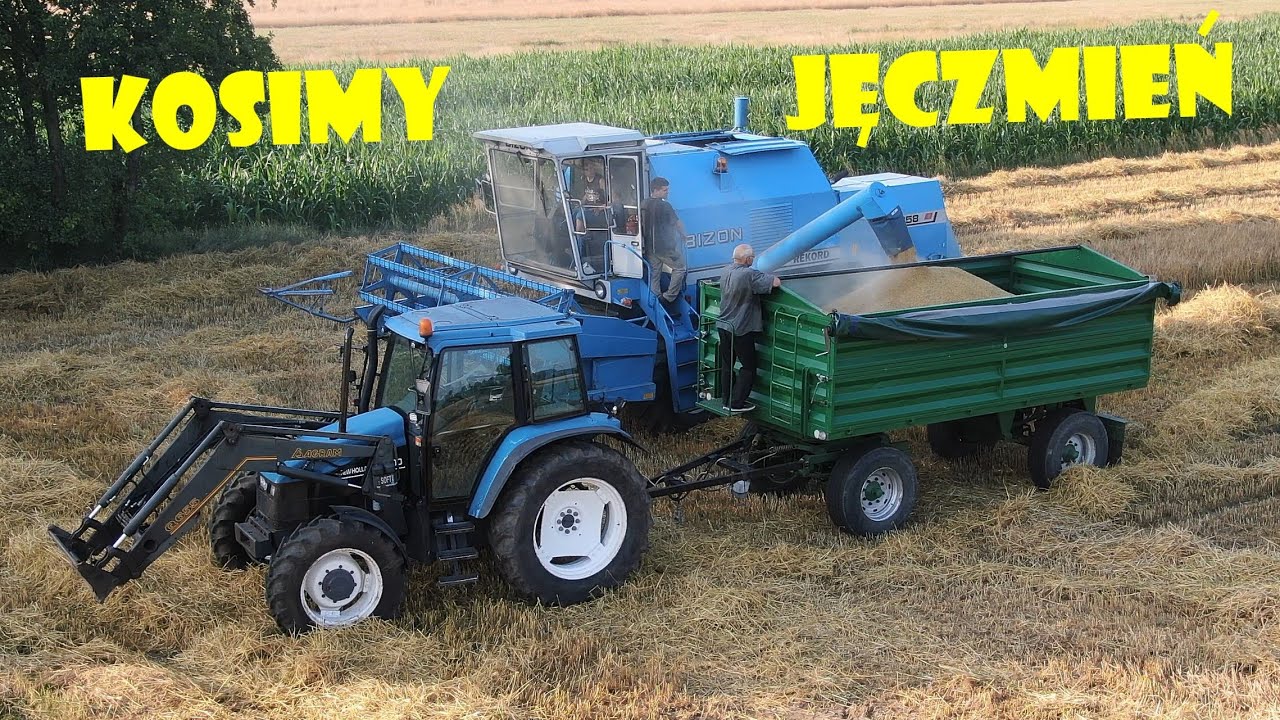 KOSIMY JĘCZMIEŃ OZIMY🌾PRZYGOTOWANIA KOMBAJNÓW DO ŻNIW💪Agro Dniówka #197😃Agro Kuzyni