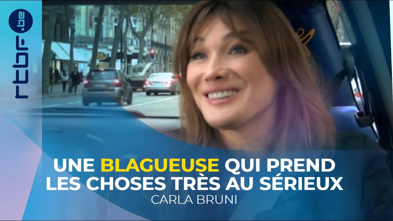 Carla Bruni : une blagueuse qui prend les choses très au sérieux ﹂Hep Taxi ﹁