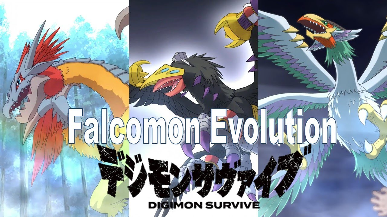 Digimon Survive-Falcomon Evolution Cutscene & Battle #digimonsurvive #Diatrymon#Crowmon#Varodurumon