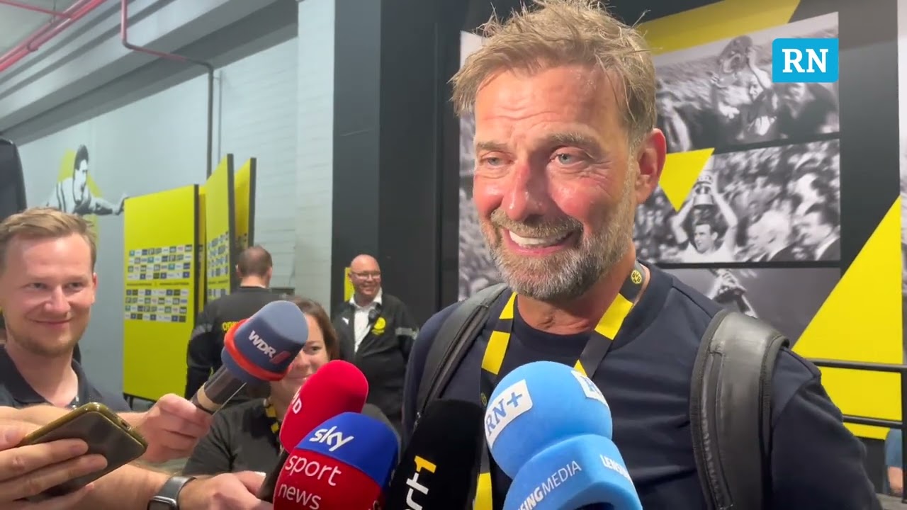 Jürgen Klopp nach BVB-Abschiedsspiel angefasst: 