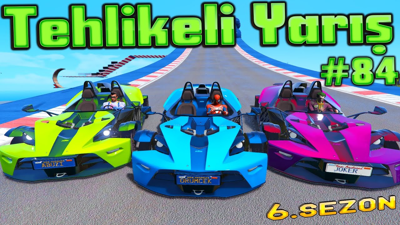 YENİ YARIŞ PİSTİ ÇOK ZOR - Örümcek Adam Süper Arabalar