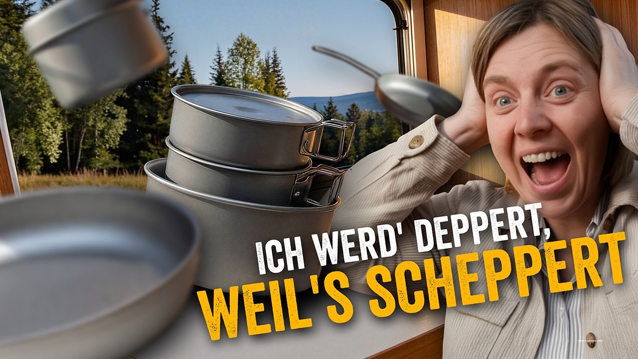 Nie wieder klapperndes Geschirr im Wohnwagen!