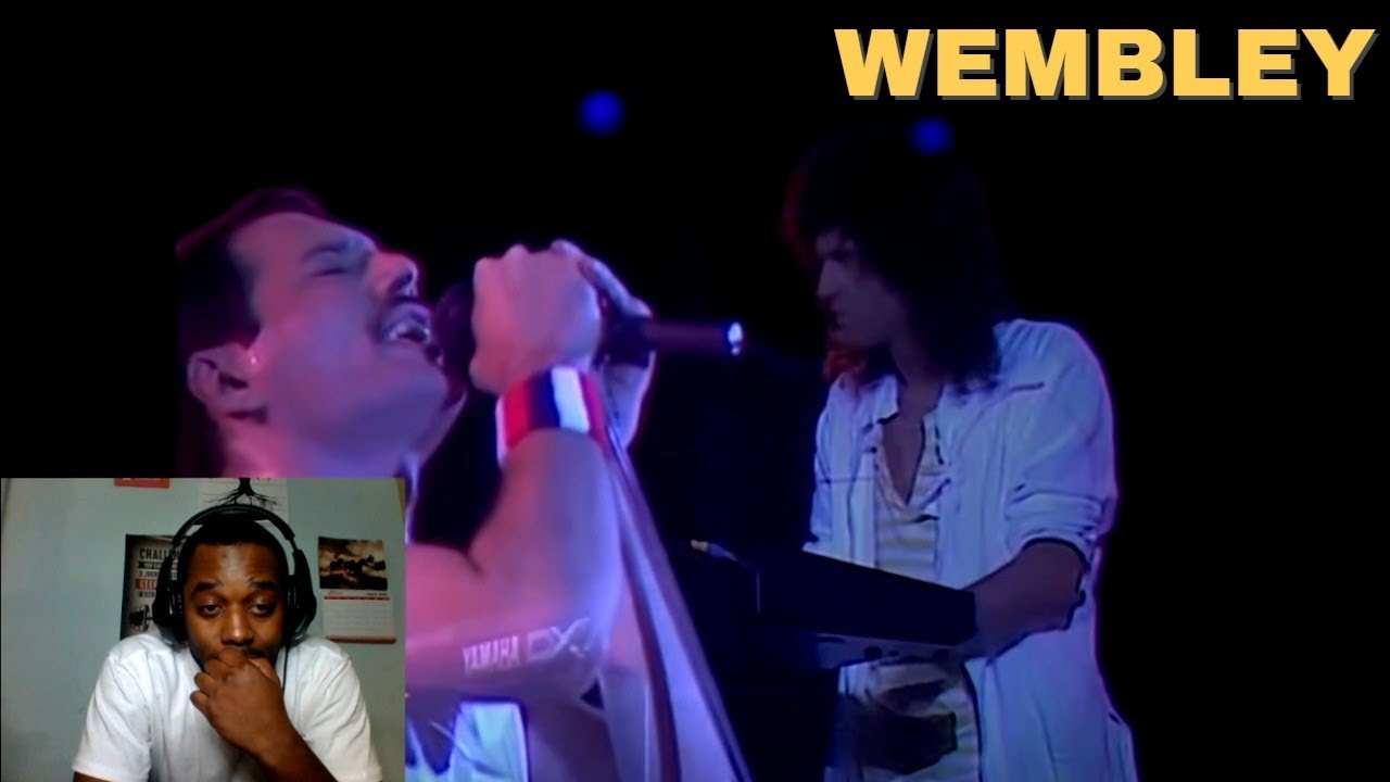 QUEEN WHO WANTS TO LIVE FOREVER LIVE AT WEMBLEY REACTION