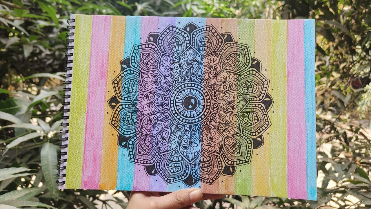 How to draw Mandala Art 