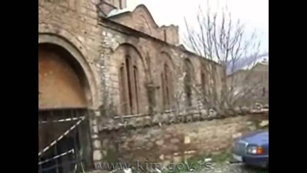 Porušeni manastiri na Kosovu i Metohiji