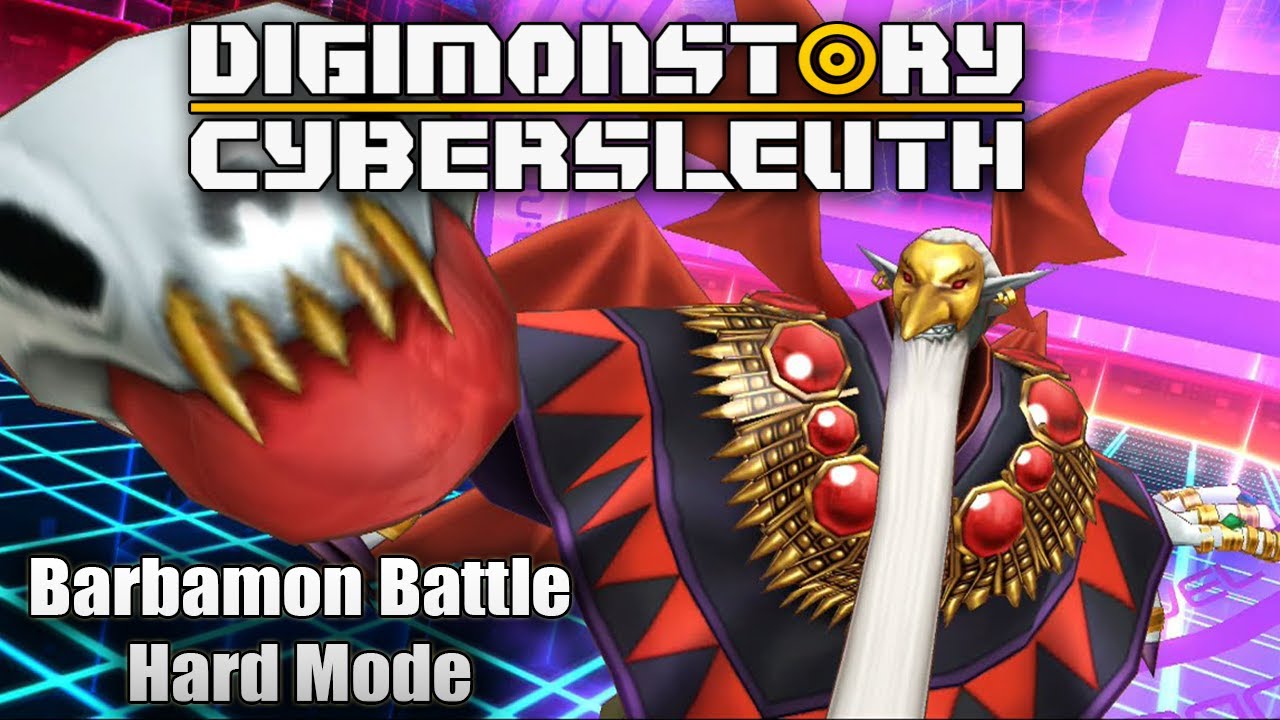 Digimon Story: Cyber Sleuth | 7 Demon Lords Part 4 - Barbamon (HARD MODE)