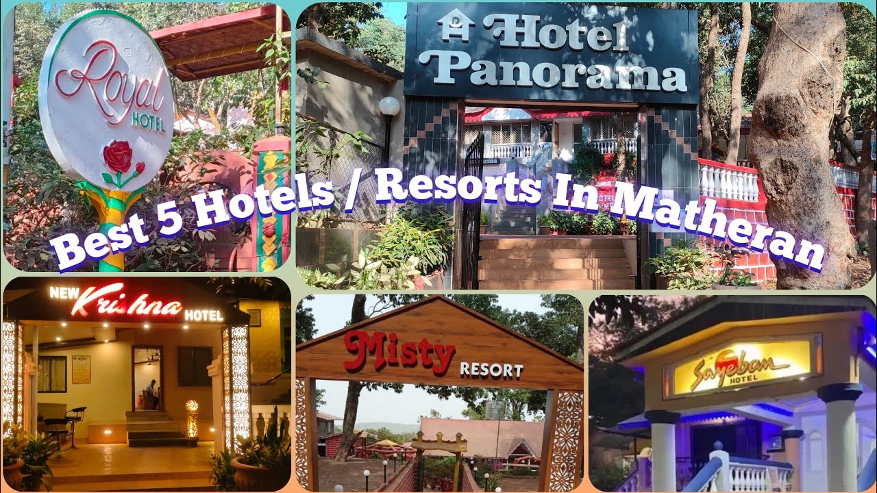 Top 5 Beautiful Hotels / Resorts In Matheran Hill Station | @CHALMUSAFIR786