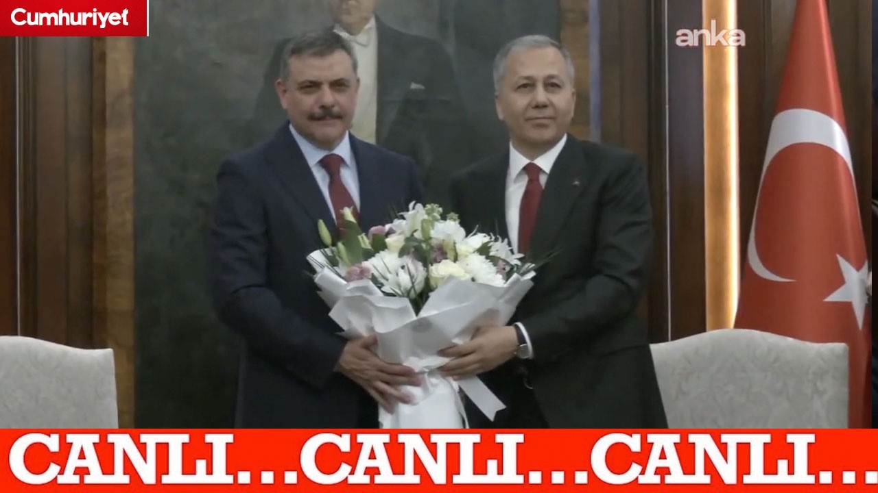 #CANLI | İçişleri Bakanlığı'nda devir teslim başladı