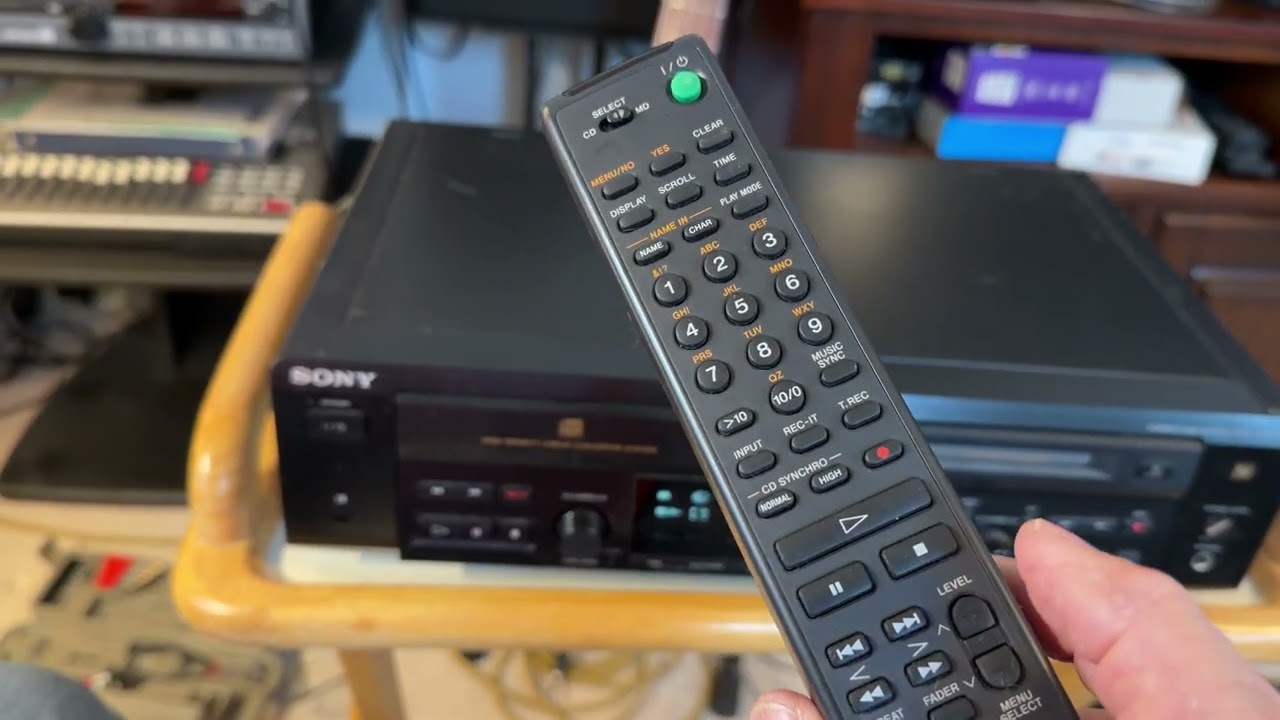 Sony Mini Disk Deck MXD-D3