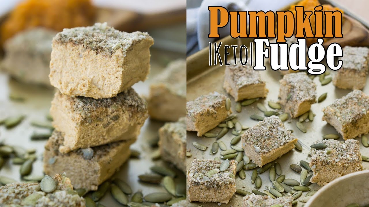 Low Carb Pumpkin Fudge | No Bake Fat Bomb Recipe