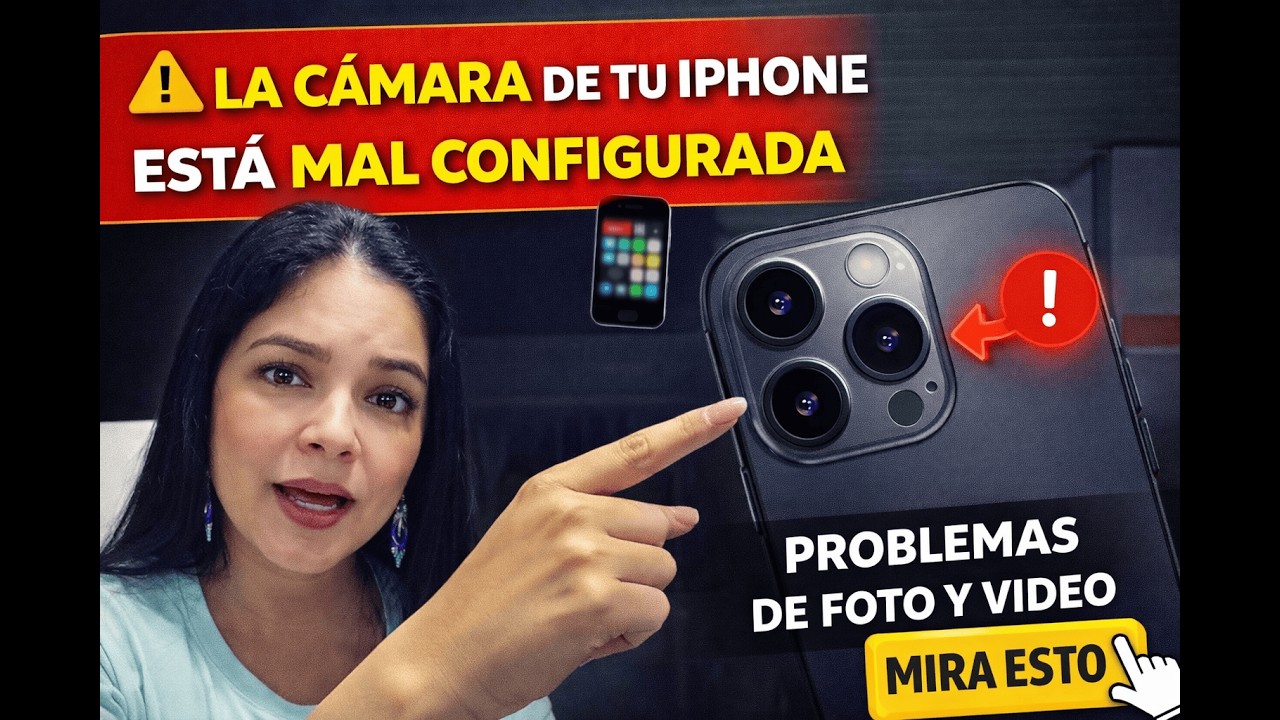 Como configurar la CÁMARA del iPhone para mejores fotos