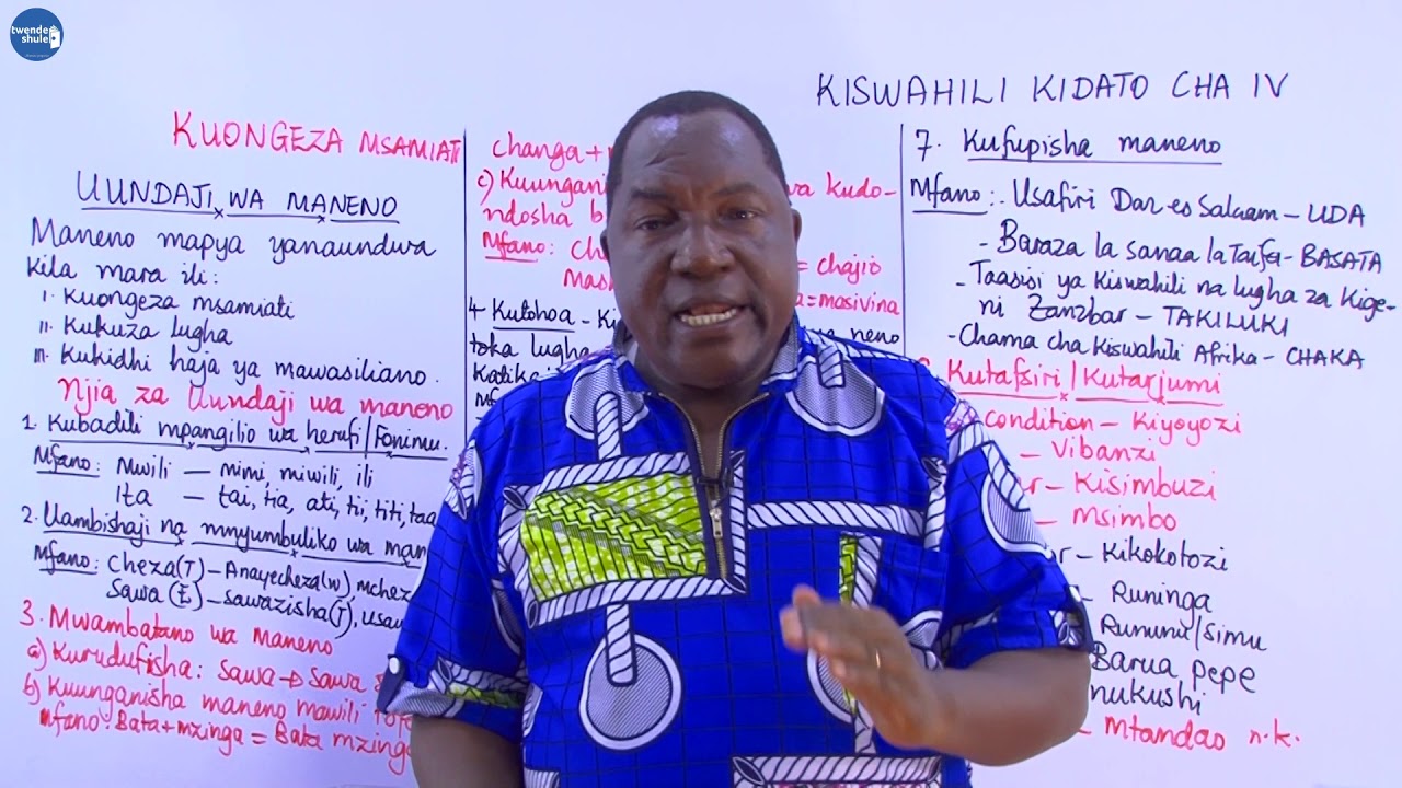 Uundaji wa maneno