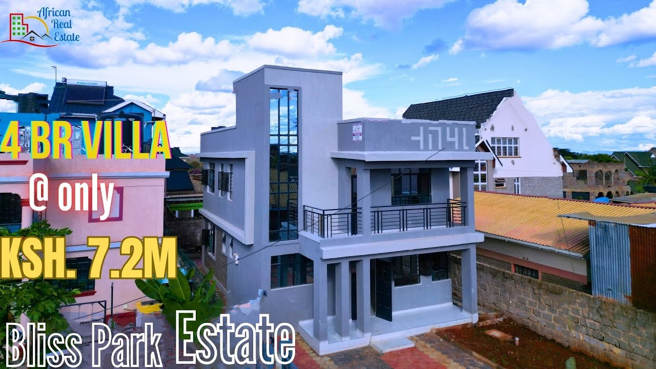 How a Family Built the MOST Affordable 4BR Mansion in Kenya  -@ONLY Ksh.7.2M #realestate #home