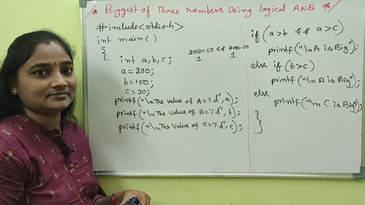 C-Language||Class-34|| Logical Operators in C ||Both in Telugu and English||Telugu Scit Tutorials