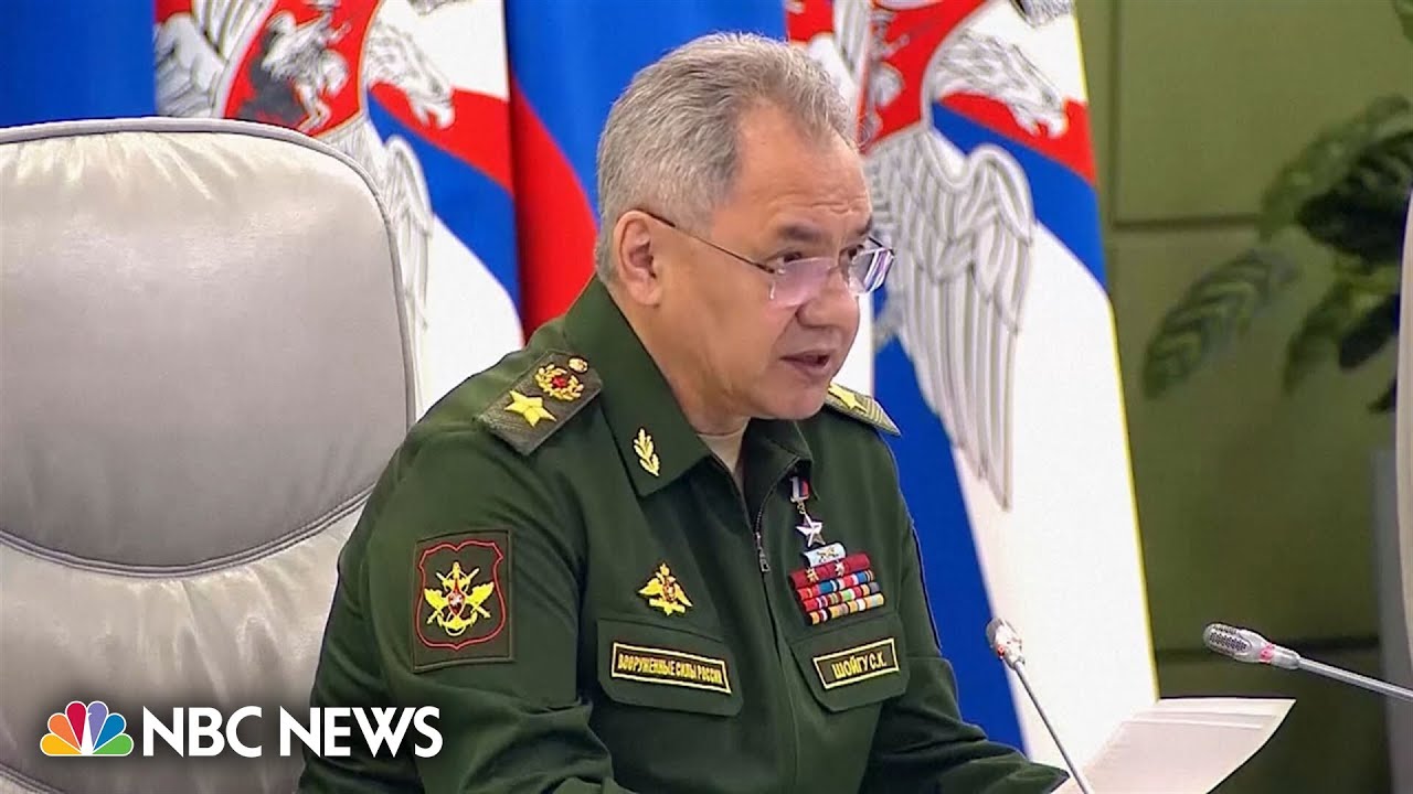 Prigozhin's mutiny was an attempt to 'destabilize' Russia, defense minister says