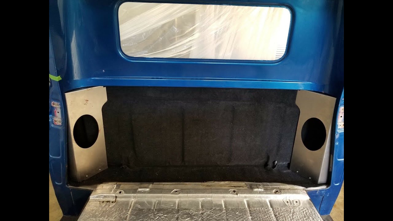 1955 chevy truck, 6x9 rear speaker enclosures