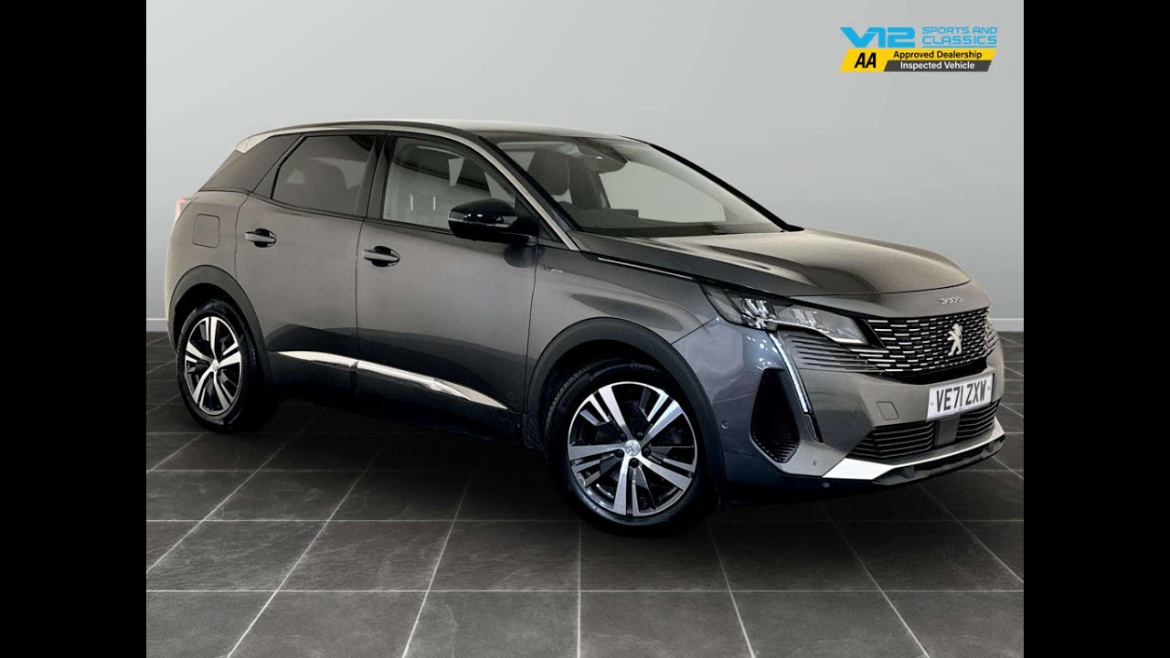 Peugeot 3008 1.6 13.2kWh Allure SUV 5dr Petrol Plug-in Hybrid e-EAT Eu