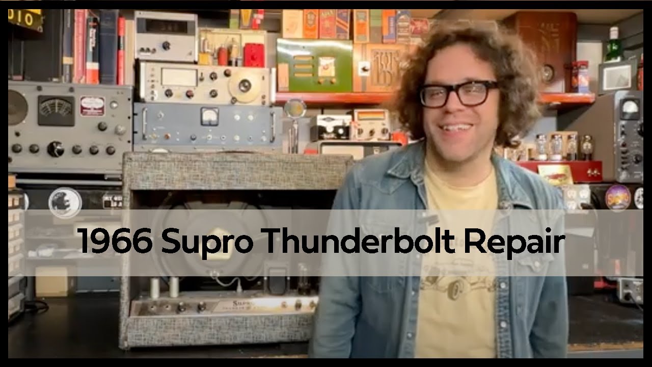 Ремонт и история Supro Thunderbolt 1966 года