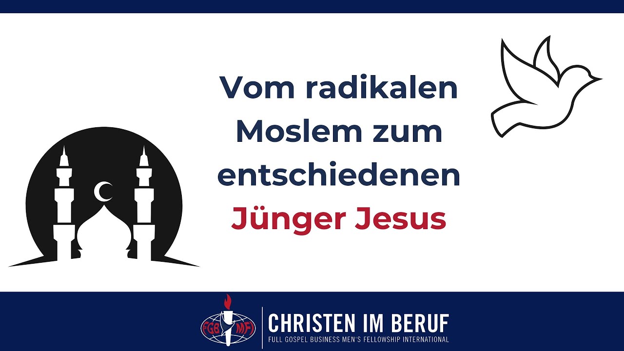 Vom radikalen Moslem zum entschiedenen Jünger Jesus. Duran Yildiz bei Christen im Beruf Darmstadt