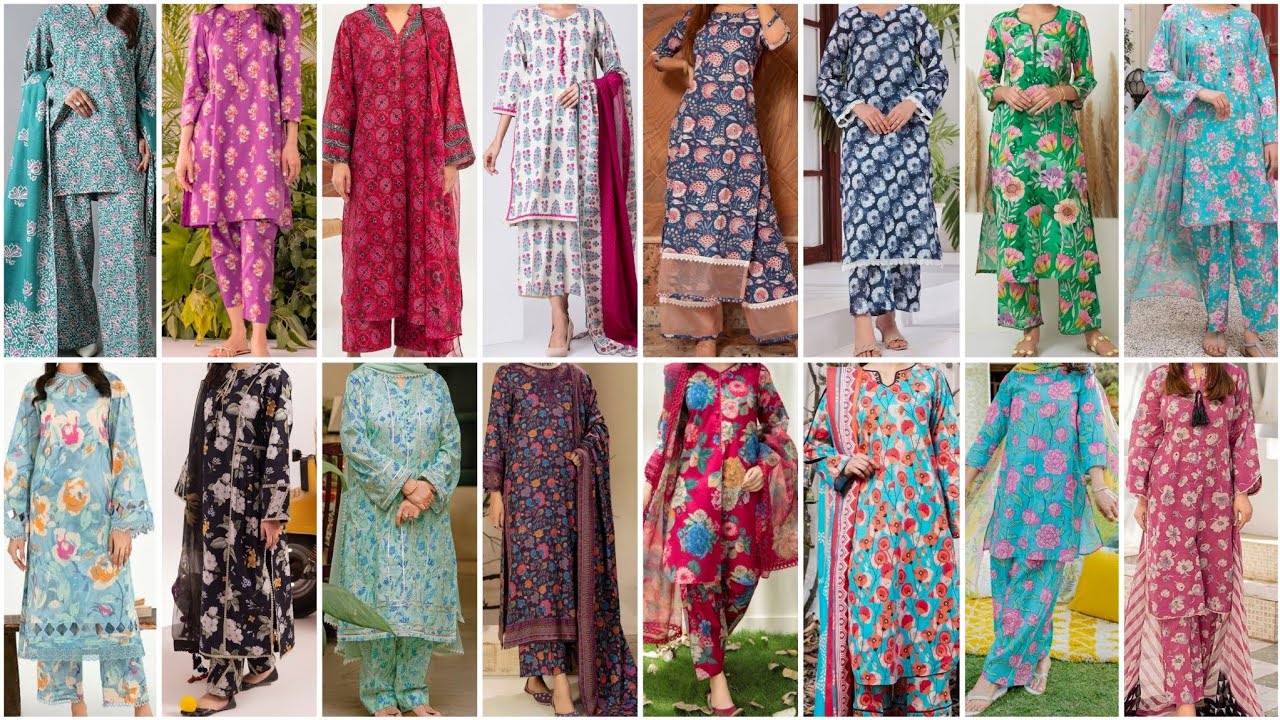 All Over Printed Pakistani Suit Design Ideas | Simple & Classy Look 2026
