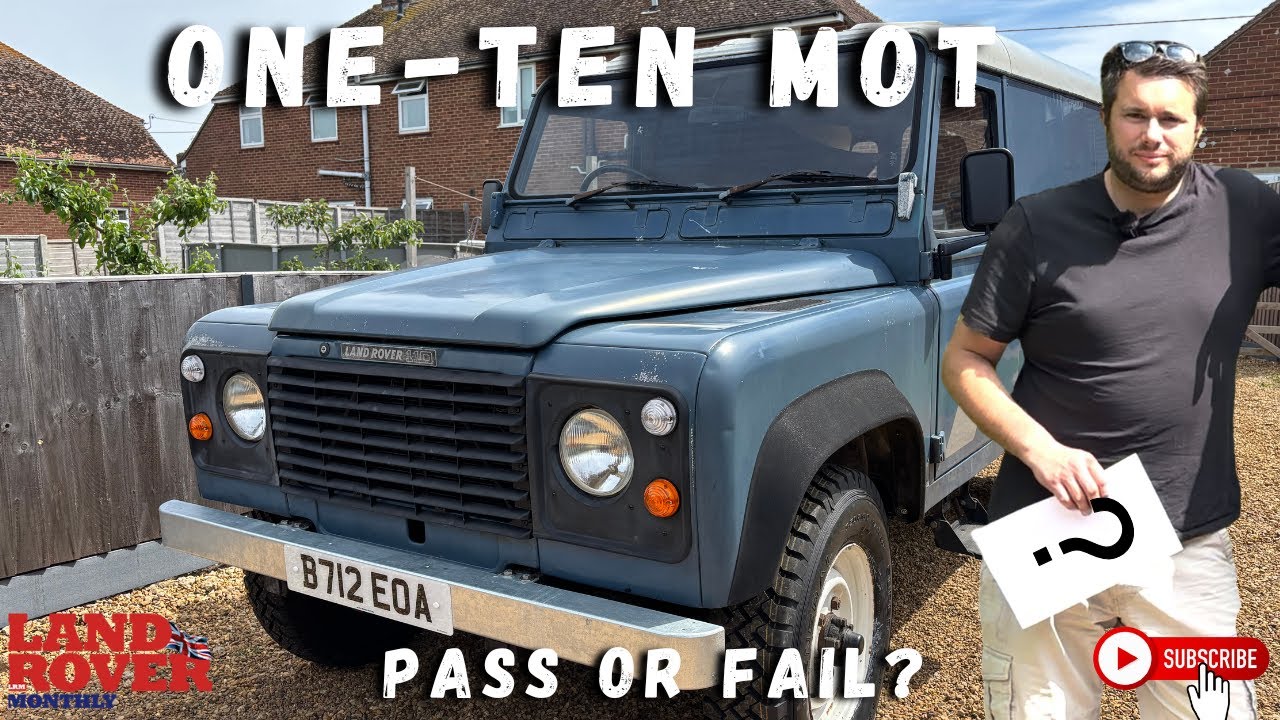 MOT TIME FOR THE ABANDONED 110 – LAND ROVER DEFENDER FIRST DRIVE – WILL IT PASS?