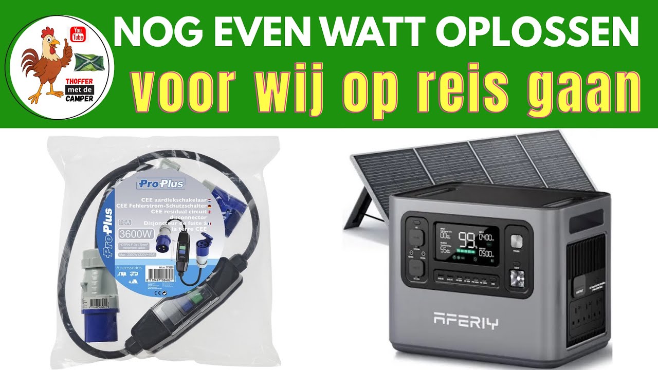 Vlog 235-26 #campervlog  De vrijheid van off-grid en het gemak van #walstroom bij een #noodgeval