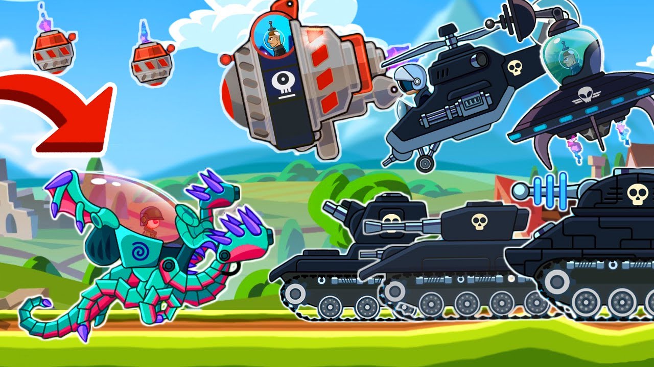 NEW TANK KRAKEN VS ALL BOSSES in Hills of Steel!