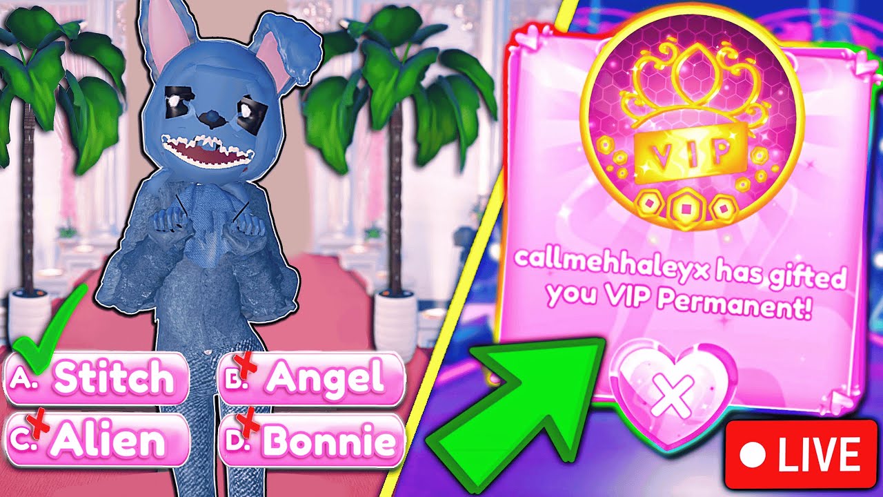 If YOU Guess MY CHARACTER I'm DRESSED AS, You WIN A GAMEPASS In DRESS TO IMPRESS! | ROBLOX Live