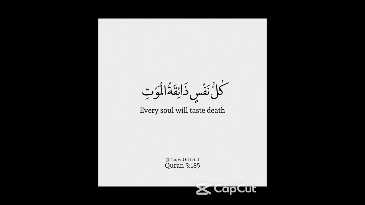 #All Living things will die