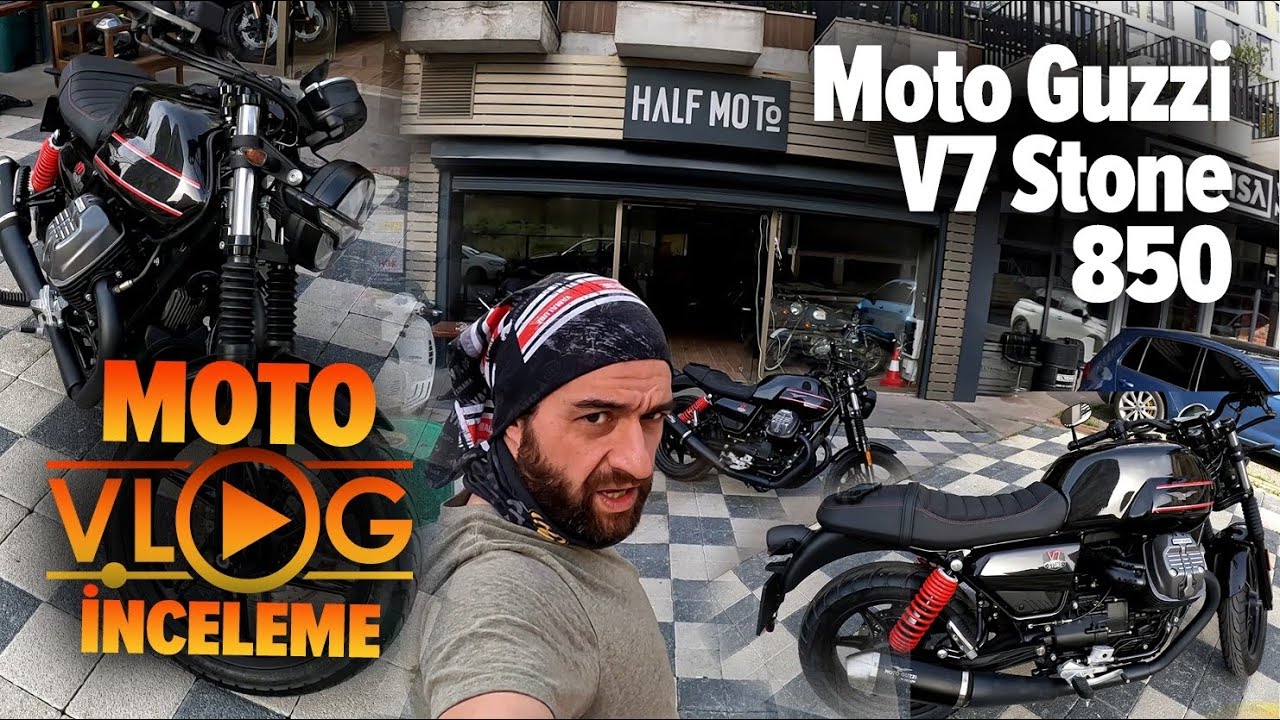 Moto Guzzi V7 Stone 850 | Motovlog İnceleme