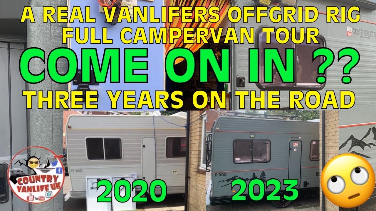 Vantour 2023 A real Vanlifers Rig 3 Years on Road 30 Year Old Talbot Express Refit Total Offgrid