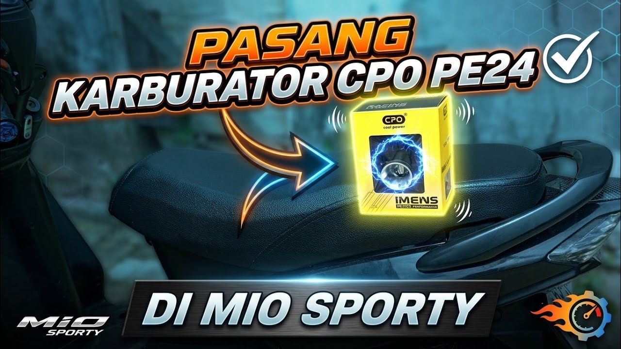 Pasang Karburator CPO PE 24 