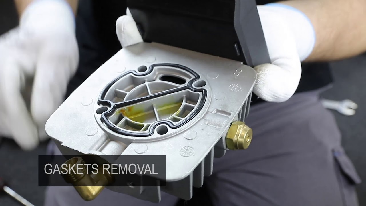 12 Fiac direct driven valve plate and gaskets replacement